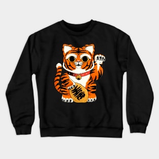 Lucky Tiger Crewneck Sweatshirt